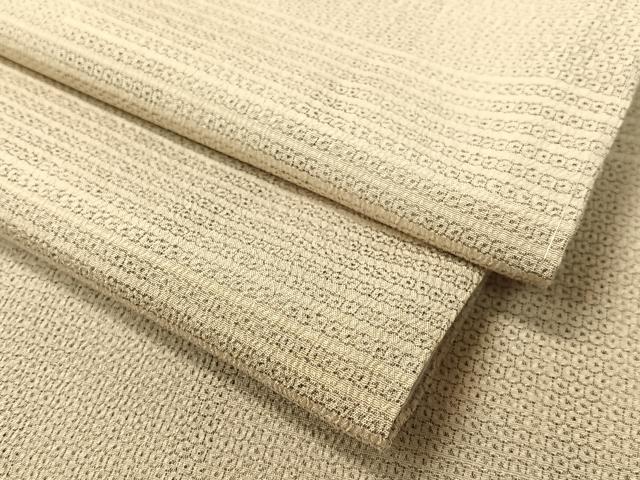 平和屋着物●本塩沢 110亀甲 霞文 ロング丈 正絹 逸品 未使用 CABC2679vp