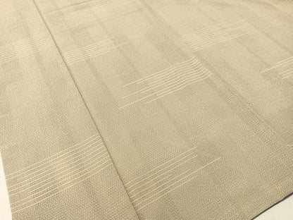 平和屋着物●本塩沢 110亀甲 霞文 ロング丈 正絹 逸品 未使用 CABC2679vp