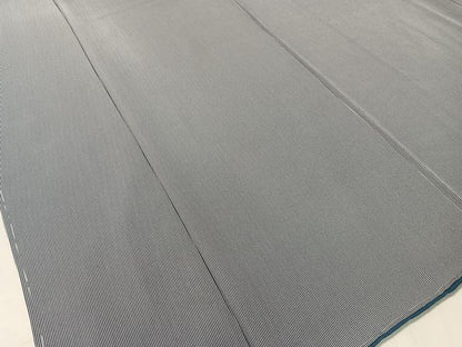 平和屋着物●江戸小紋　万筋　月白色×留紺色　正絹　逸品　未使用　CABC2681vp