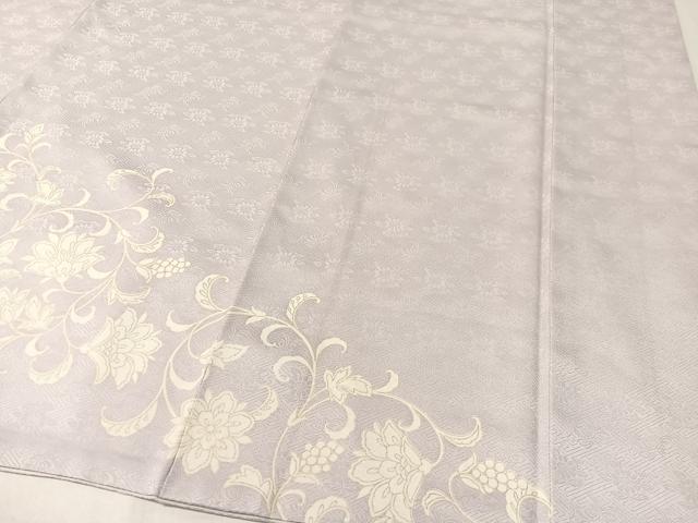 平和屋着物●訪問着 更紗唐草文 金彩 胴抜き仕立て 正絹 逸品 CABC2683vp