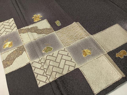 平和屋着物●中国三大刺繍 スワトウ相良刺繍 駒刺繍 総刺繍 訪問着 十二支 干支 螢暈し 金彩 正絹 逸品 CABC2686vp