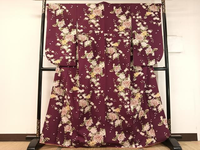平和屋着物●小振袖 乱菊 洗える着物 CABC2696vp
