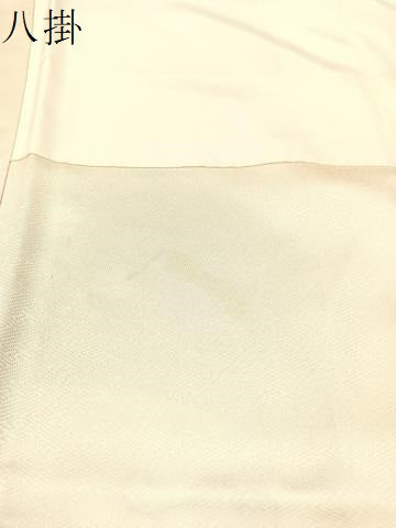 平和屋着物●訪問着 駒刺繍 道長吉祥花文 金彩 正絹 逸品 CABC2697vp