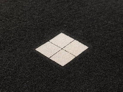 平和屋着物●創業460年・千總 黒留袖 駒刺繍 道長雪輪更紗菱文 金彩 三越扱い 正絹 逸品 CABC2698vp