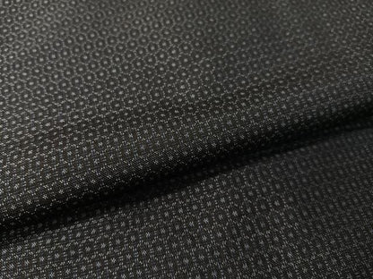 平和屋着物●男性 本場大島紬 アンサンブル 80亀甲 総詰め 正絹 逸品 CABC2710vp