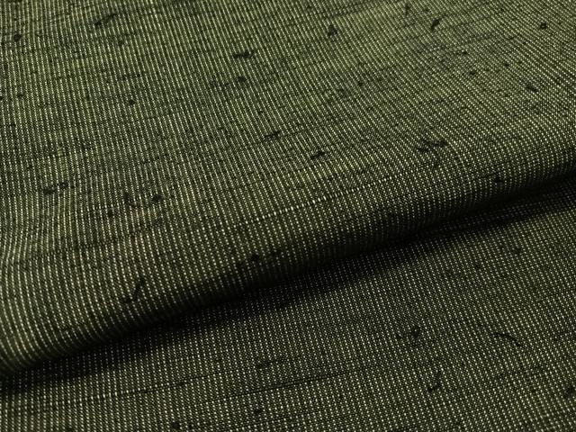 平和屋着物●男性 ひげ紬 アンサンブル 仙斉茶色 正絹 逸品 CABC2712vp