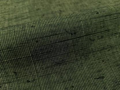 平和屋着物●男性 ひげ紬 アンサンブル 仙斉茶色 正絹 逸品 CABC2712vp