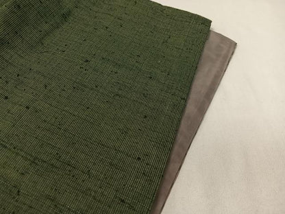 平和屋着物●男性 ひげ紬 アンサンブル 仙斉茶色 正絹 逸品 CABC2712vp
