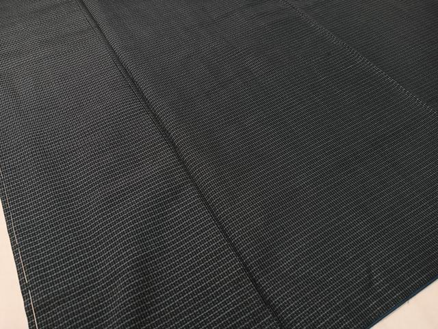平和屋着物●男性 本場大島紬 アンサンブル 長襦袢セット 絣文様 正絹 逸品 未使用 CABC2715vp