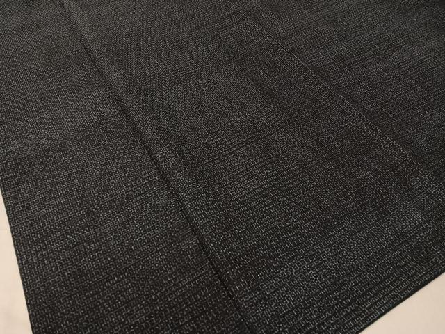 平和屋着物●男性 結城紬 アンサンブル 80亀甲 総詰め 正絹 逸品 CABC2718vp