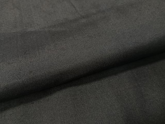 平和屋着物●男性 紬 アンサンブル 長襦袢セット 濃藍色 正絹 逸品 未使用 CABC2720vp