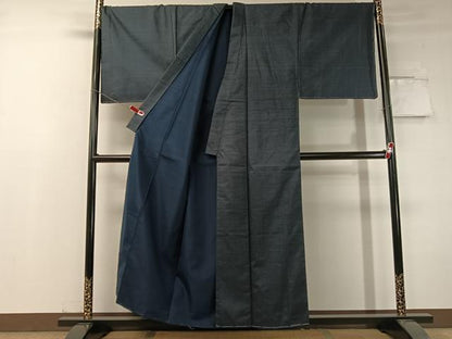 平和屋着物●男性　本場大島紬　アンサンブル　常田トミ作　100亀甲　総詰め　証紙付き　キングサイズ　正絹　逸品　未使用　CABC2723vp