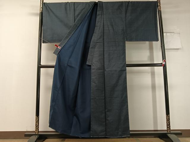 平和屋着物●男性　本場大島紬　アンサンブル　常田トミ作　100亀甲　総詰め　証紙付き　キングサイズ　正絹　逸品　未使用　CABC2723vp