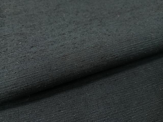 平和屋着物●男性 紬 アンサンブル 留紺色 正絹 逸品 CABC2724vp