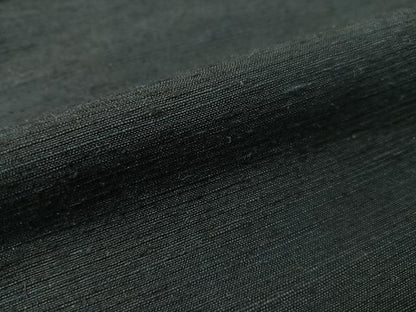 平和屋着物●男性 紬 アンサンブル 留紺色 正絹 逸品 CABC2724vp