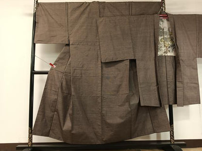 平和屋着物●男性 本場大島紬 アンサンブル 9マルキ 正絹 逸品 CABC2725vp