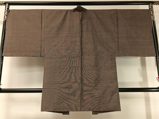 平和屋着物●男性 本場大島紬 アンサンブル 9マルキ 正絹 逸品 CABC2725vp