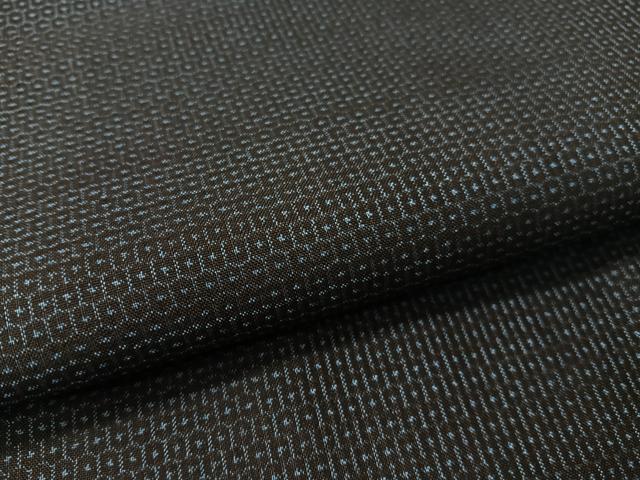 平和屋着物●男性 本場大島紬 アンサンブル 100亀甲 総詰め キングサイズ 正絹 逸品 CABC2727vp
