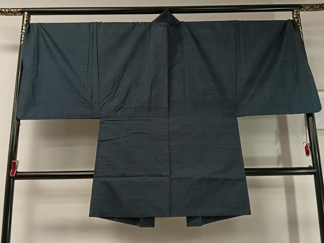 平和屋着物●男性 本場大島紬 アンサンブル 100亀甲 総詰め キングサイズ 正絹 逸品 CABC2727vp