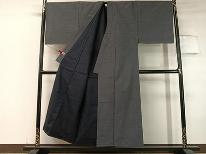 平和屋着物●男性 本場大島紬 アンサンブル 長襦袢セット 100亀甲 総詰め キングサイズ 正絹 逸品 未使用 CABC2732vp