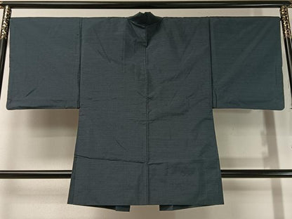 平和屋着物●男性 本場大島紬 アンサンブル 長襦袢セット 100亀甲 総詰め 正絹 逸品 CABC2734vp