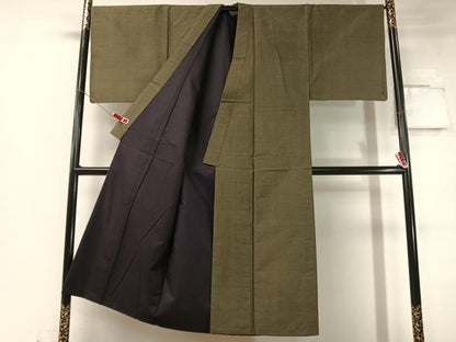 平和屋着物●男性 本場大島紬 アンサンブル 絣文様 正絹 逸品 CABC2735vp