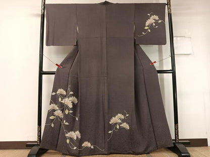 平和屋着物●訪問着 裏菊 金彩 正絹 逸品 CABC2740vp
