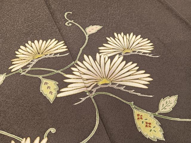 平和屋着物●訪問着 裏菊 金彩 正絹 逸品 CABC2740vp