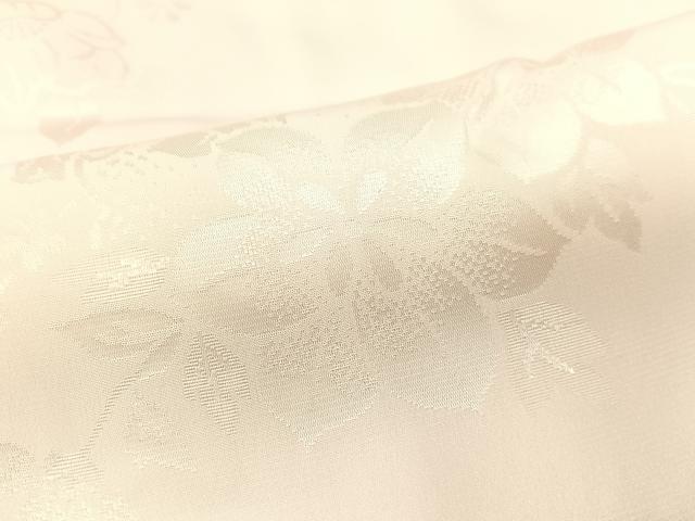 平和屋着物●振袖用長襦袢 無双仕立て 雪輪花地紋 暈し染め 半衿刺繍 正絹 逸品 CABC2744vp