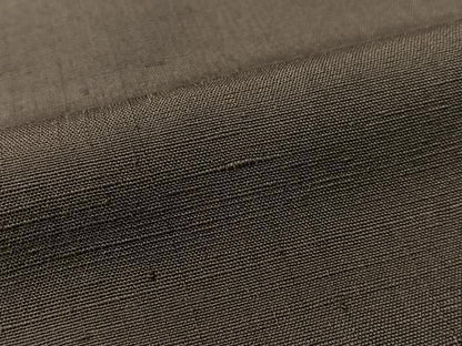 平和屋着物●上質な紬 滅紫色 正絹 逸品 CABC2762vp
