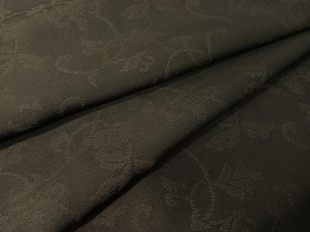 平和屋着物●上質なお召 更紗唐草文 正絹 逸品 CABC2767vp