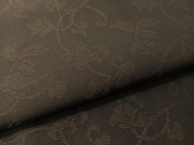 平和屋着物●上質なお召 更紗唐草文 正絹 逸品 CABC2767vp