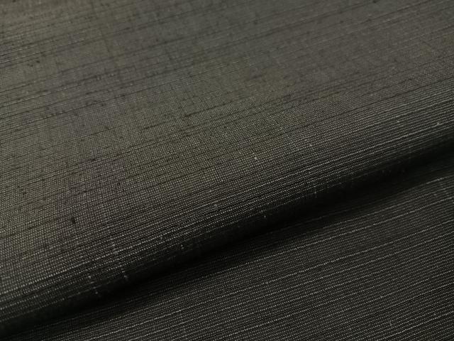 平和屋着物●男性 紬 アンサンブル 蝋色 キングサイズ 正絹 逸品 CABC2775vp