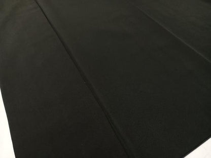 平和屋着物●男性 黒紋付 正絹 逸品 CABC2778vp