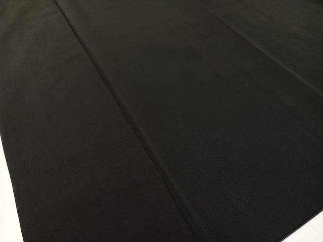 平和屋着物●男性 黒紋付 正絹 逸品 CABC2778vp
