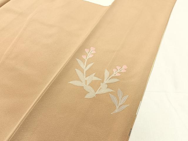 平和屋着物●訪問着 友禅 作家物 草花文 暈し染め 正絹 逸品 未使用 CABC2780vp