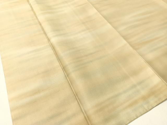 平和屋着物●白山紬 霞文 さが美扱い 正絹 逸品 未使用 CABC2784vp