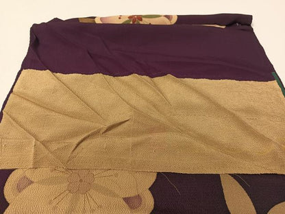 平和屋着物●豪華振袖 花唐草文 金彩 仮絵羽 逸品 未使用 CABC2787vp