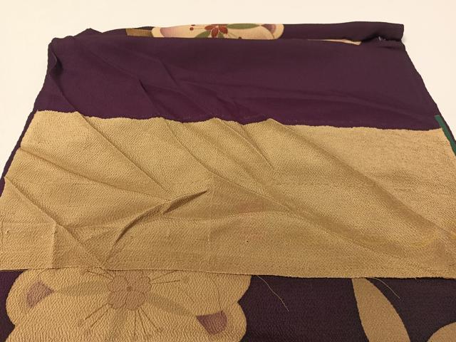 平和屋着物●豪華振袖 花唐草文 金彩 仮絵羽 逸品 未使用 CABC2787vp