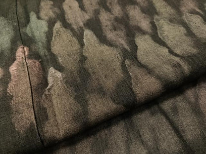 平和屋着物●訪問着 紬地 刺繍 草木文 伊勢丹扱い 正絹 逸品 CABC2793vp