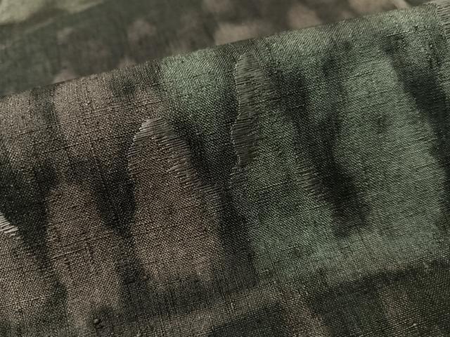 平和屋着物●訪問着 紬地 刺繍 草木文 伊勢丹扱い 正絹 逸品 CABC2793vp