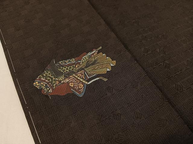 平和屋着物●豪華色留袖　十二単　金銀彩　正絹　逸品　未使用　CABC2796vp