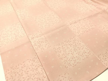 平和屋着物●上質な小紋 市松南天文 暈し染め 正絹 逸品 未使用 CABC2797vp