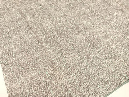 平和屋着物●名門 藤娘きぬたや 総絞り 杢目絞り 小紋 正絹 逸品 CABC2798vp