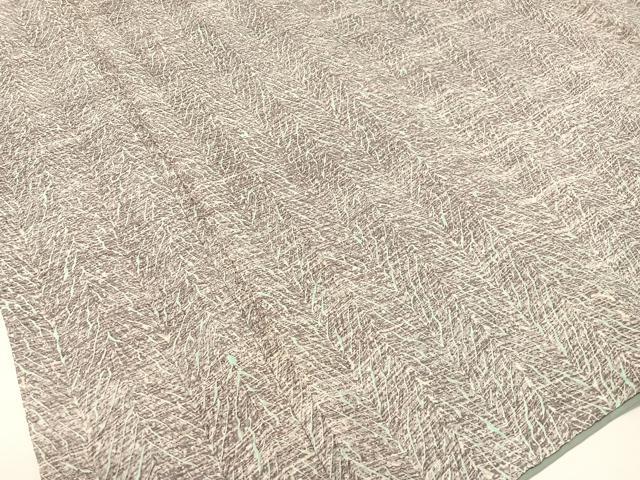 平和屋着物●名門 藤娘きぬたや 総絞り 杢目絞り 小紋 正絹 逸品 CABC2798vp