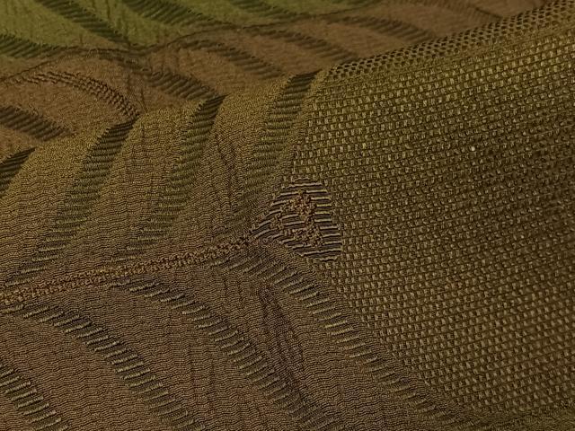 平和屋着物＃道行コート　横段文　暈し染め　正絹　逸品　CABC2811ua
