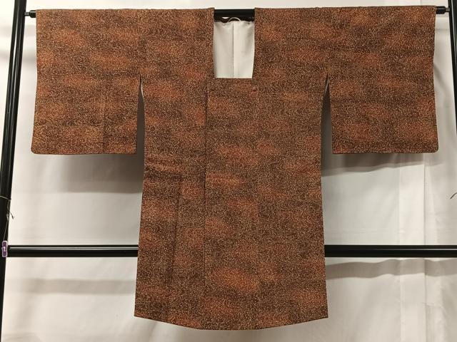 平和屋着物＃道行コート 霞文 正絹 逸品 CABC2859ua