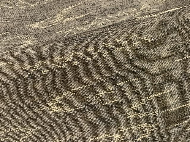 平和屋着物＃道中着 紬地 抽象文様 正絹 逸品 CABC2874ua