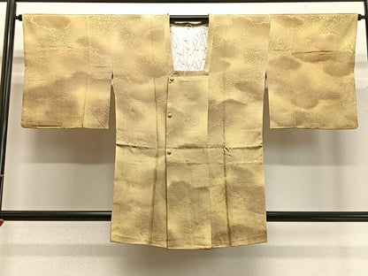 平和屋着物＃道行コート 雲取り芝草地紋 暈し染め 正絹 逸品 CABC2920ua