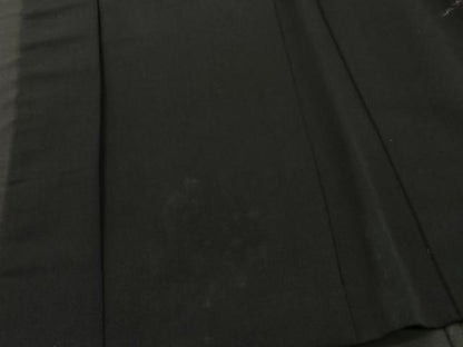 平和屋着物＃羽織 寿光織 枝花文 黒地 金銀糸 正絹 逸品 CABC2949ua